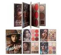 Cosmetic Set, Radiant Glow Contouring, Pigmented Face Shaders, Professional Multipurpose Mirror, Versatile Blending, Beauty Supply, Multipack for Gathering Travel Night Out