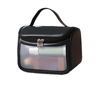 Cosmetic Storage Box 1 Pack Travel Portable Women's Cosmetic Bag Wash Bag Makeup Bag Organizer Toiletries Women Organizer Makeup Kit Makeup Organizer Box(C)