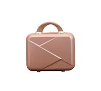Cosmetic Storage Box 14 Inch Ladies Small Makeup Case Portable Luggage Fashion Multifunctional Travel Bag Organize Cosmetic Organizer Makeup Container(B)