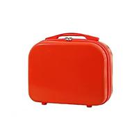 Cosmetic Storage Box 14 Inch Makeup Travel Case Small Travel Case Mini Suitcase Travel Luggage Bag Storage Box Organize Storage Box Makeup Organizer Box(H)