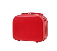 Cosmetic Storage Box 14 Inch Makeup Travel Case Small Travel Case Mini Suitcase Travel Luggage Bag Storage Box Organize Storage Box Makeup Organizer Box(G)