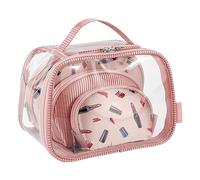 Cosmetic Storage Box Creative Portable Multifunctional Cosmetic Bag Travel Necessities Toiletry Bag Large Capacity Multilayer Storage Bag Makeup Container