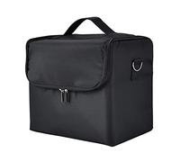 Cosmetic Storage Box Portable Large Capacity Makeup Bag Makeup Artist Makeup Kit Multilayer Foldable Nail Salon Embroidery Kit Washing Bag Makeup Organizer Box(B)