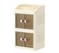 Cosmetic Storage Organizer - 3-Tier Cosmetic Stand, Clear Makeup Stand, Rotating Perfume Rack, Durable Acrylic Design, Multi-Level Presentation | Makeup Organizer for Writing