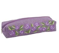 Cosmetic Travel Case in a Rennie Purple Design.