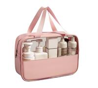 Cosmetics Bag | Large-Capacity Waterproof Toiletry Bag | Portable Storage Organizer | Travel Toiletry Bag | Splicing Toiletry Organizer | Lightweight Storage for Bathroom Accessories | Waterproof Toil