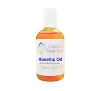 Cosmetics Made Easy Organic Rosehip Seed Oil (Rosa Rugibinosa) - Pure, Cold Pressed, Virgin - 10ml