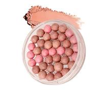 Cosmetics Soft Glow Blusher - Little Round Pot Blusher | Long-Lasting Makeup Blendable Cheek Makeup | High Pigment Buildable Facial Beauty Supplies for Women Family Friends Girls Adults
