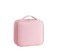 Cosmetics Travel Bag， Cosmetic Bag Large Capacity Follow Makeup Artist Storage ，Large-Capacity Makeup Bag(Mini Pink A)