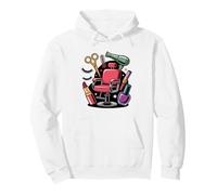 Cosmetology Instructor Groovy Retro Vintage Beauty School Pullover Hoodie