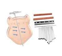 COSMEVIVI 1 Set Key Kalimba DIY Kit Thumb Piano Assembly Supplies Christmas Birthday present Portable Lightweight Musical Instrument for Beginners Music Lovers