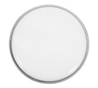 COSMEVIVI 10-inch Double-layer Translucent Practice Drum Skin Replacement for Snare and Tom Drum Set Milky White Oil Head Multi-use Replacement for Percussion Instruments
