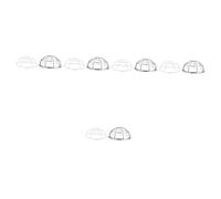 COSMEVIVI 10 Pcs Fire Sprinkler Protector Cage Durable Guard Cover for Fire Sprinkler Heads Easy Mounting Deformation Design