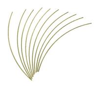 COSMEVIVI 10pcs Brass Guitar Fret Wire Replacement for Folk and Classical Guitars Easy Installation Fretboard Accessories