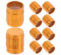 COSMEVIVI 10pcs Electric Guitar Knobs Replacement Volume Control Knobs for Precision Adjustment and Enhanced Audio Experience Suitable for Musicians and Audio Equipment