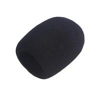 COSMEVIVI 10pcs Replacement Microphone Windscreen Cover Headset Mic Breathable Material Comfortable Standard Microphone Accessory