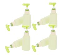 COSMEVIVI 10pcs Travel Sub Bottles: 100ml Refillable Airless Pump Bottles For Skincare Shampoo And Lotion - Leak-Proof Dispenser For Travel Use