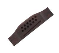 COSMEVIVI 12 Strings Rosewood Saddle Thru Slotted Acoustic Guitar Bridge Replacement for Folk Acoustic Guitar Bone Saddle Go210