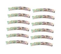 COSMEVIVI 12pcs Guitar Sound Hole Decals Creative Pattern Inlay Stickers for Acoustic Guitar Decoration Sound Hole Decal Rosette Inlay