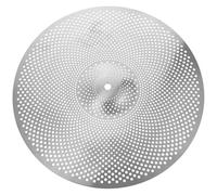 COSMEVIVI 14-inch Thickened Drum Set Cymbal Mute Pad Grey, Percussion Instrument Accessory for Noise Reduction, Drum Kit Practice Part, Crash Cymbal Silencer for Quiet Drumming