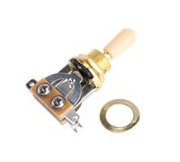COSMEVIVI 1pc Level Sound Pickup for -type Guitar Gear Button Golden Finish Your Guitar Performance and Longevity