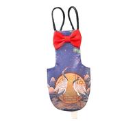 COSMEVIVI 1pc Pet Parrot Diaper Flying Suit Lightweight and Chinese Style Clothes for Birds Prevents Chic Bow