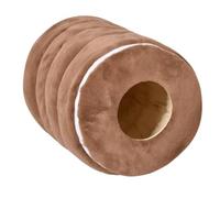 COSMEVIVI 1pc Plush Cat Tunnel Nest Removable Cat Bed for Kittens Soft for Indoor Play and Sleep Pet Sleeping Nest