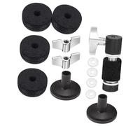 COSMEVIVI 1set Drum Cymbal Felt Washer Accessories Durable Felt Pads and Metal Clutch for Drum Kits Compatible Various Brands Practical and Reliable Cymbal Replacement Supplies