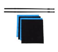 COSMEVIVI 1set Flute Cleaning Kit Flute Cleaning Rods and Cloths Instrument Maintenance Tools for Dust Removal and Care