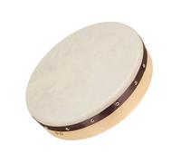 COSMEVIVI 1set Hand Drum Irish Frame Drum Beater Professional Sheepskin Percussion Instrument for Performance Music Education and Spiritual Use