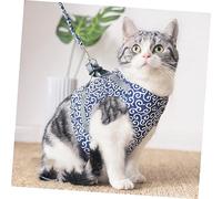COSMEVIVI 1set Sturdy Cat Chest Strap Breathable Vest Design for Comfortable Walking Xs Cute for Cats Safe Canvas and Mesh Material
