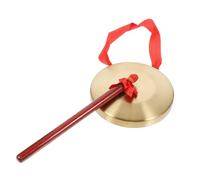 COSMEVIVI 1set Traditional Chinese Gong Hammer Percussion Instrument for Events Festivals and Rhythm Practice Sound Quality for Boys and Development