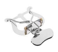 COSMEVIVI 1set Trombone Lyre Clamp with Cleaning Cloth Storage Bag Secure Music Page Clip for Flute and Saxophone Fit for Various Instruments for Travel and