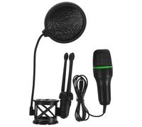COSMEVIVI 1set Usb Gaming Microphone Noise Reduction Professional Condenser Mic for Streaming Black Desktop Kit Bracket and Data Cable for Recording Studios and Voice-controlled Applications