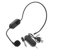 COSMEVIVI 1set Wireless Headset Microphone for Teachers System for Public Speaking Comfortable and Secure Fit for Classroom and Live Performances