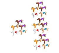 COSMEVIVI 20pcs Animal Pop Tube Toys Pupp Teething Toys for Boys and Girls Adults