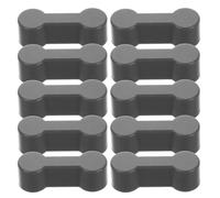 COSMEVIVI 20Pcs Plastic Train Track Connector Kit Rail Connectors for Expanding Train Tracks Safe Dog Adapter Pieces