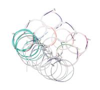 COSMEVIVI 21pcs Full Set Guzheng Strings Steel Core Nylon Wrapped Guzheng String Replacements