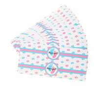 COSMEVIVI 24pcs Gender Reveal Party Supplies Decorative Stickers Gender Sticker for Bottle Unique Shower