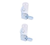 COSMEVIVI 2pcs 500ml Leakproof Pet Water Bottle Auto Dog Water Dispenser Large Capacity Cage Mountable for Pig Dog Cat Small Animal
