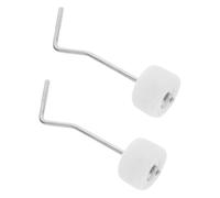 COSMEVIVI 2pcs Drum Pedal Beaters Felt and Replacement Hammers for Bass Drum Accessories Easy Installation for Percussion Enthusiasts Stable and Wear Resistant Design