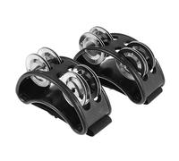 COSMEVIVI 2pcs Foot Tambourine Jingle Bells Shaker Foot Musical Instruments for Boys and Girls