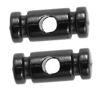 COSMEVIVI 2pcs Guitar Roller String Retainers with Screws Electric Guitar Stabilizing Fixer for Maintenance and Easy String Changes