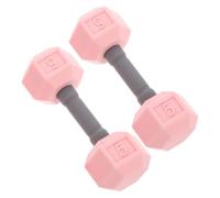 COSMEVIVI 2Pcs Mini Dumbbells Fun Silicone Hand Weights for Charming Barbell for Kindergarten Gym and Home Exercise Promotes Physical Development and Fitness