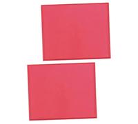 COSMEVIVI 2pcs Non-skid Pet Feeding Mat for Cats Dogs Cat Food Placemat Pet Supply for Spill Practical Design