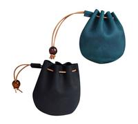 COSMEVIVI 2pcs Renaissance Belt Bag Retro Genuine Storage Bag Small Jewelry Mini Coin Pouch Portable Stylish