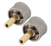 COSMEVIVI 2Pcs Replacement Grinding Heads for Pet Nail Grinders Hollow Diamond Grinding Tips for Cat and Dog Nail Polishing