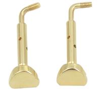 COSMEVIVI 2pcs Violin Chin Rest Clamp Chin Rest Screws Removable Cheek Screws Music Tools for Violin