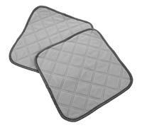 COSMEVIVI 2pcs Washable Guinea Pig Pee Pads Small Pet Cage Liners 30 x 30 Cm Gray Absorbent Sturdy Bedding for Hamsters Gerbils and Other Small Animals