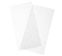 COSMEVIVI 2pcs White Pearl Guitar Head Veneer Shells for Diy Inlays and Markers Suitable for Guitar Fingerboards and Necks